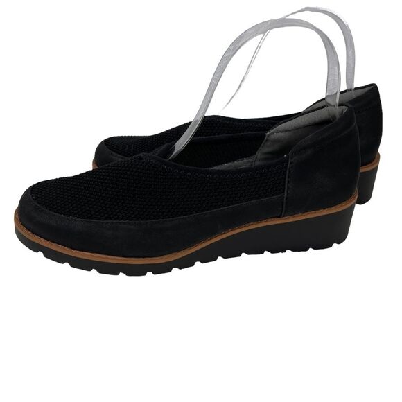 Adrienne Vittadini Sport Trask Black Slip On 7.5 Comfort Shoes Ballet Flats - Picture 1 of 9